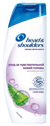 Шампунь Head&Shoulders против перхоти "Для чувствительной кожи головы", 600мл