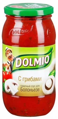 Соус Dolmio томатный для Болоньезе с грибами, 500г