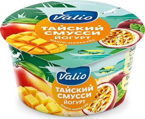 Йогурт Valio манго-маракуйя 2,6% 140г