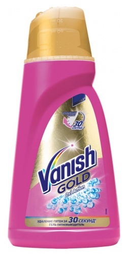Пятновыводитель Vanish Gold Oxi Action для цветного белья, 1 л