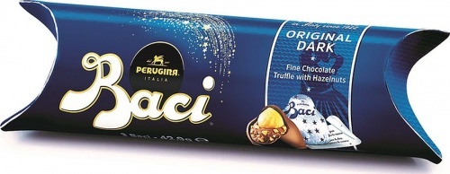 Конфеты Baci Perugina темный шоколад 42,9г