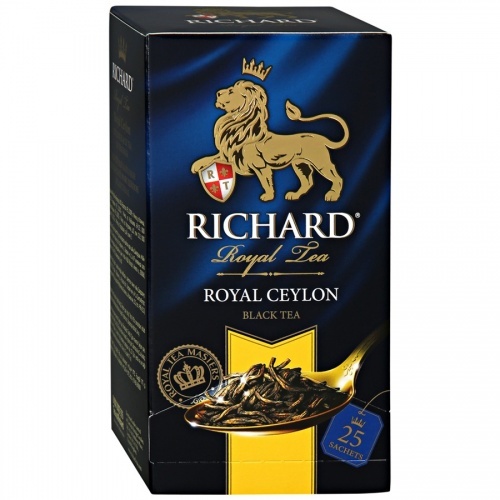 Чай Richard Royal Ceylon черный байховый 25пак*2г