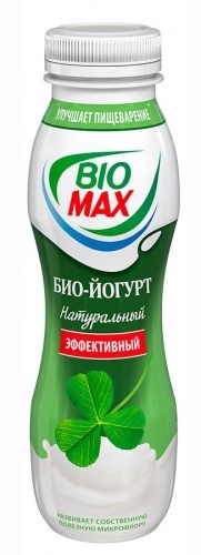 Био-йогурт BioMax Эффективный натуральный 3,1%, 300г