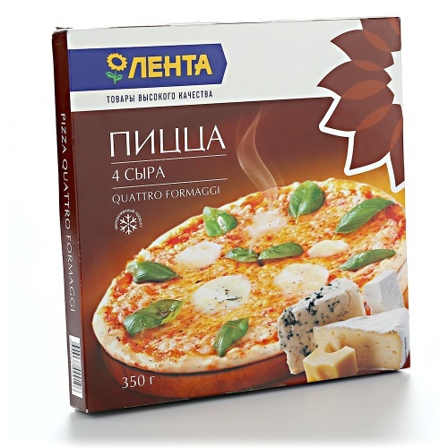Пицца Лента 4 сыра 350г