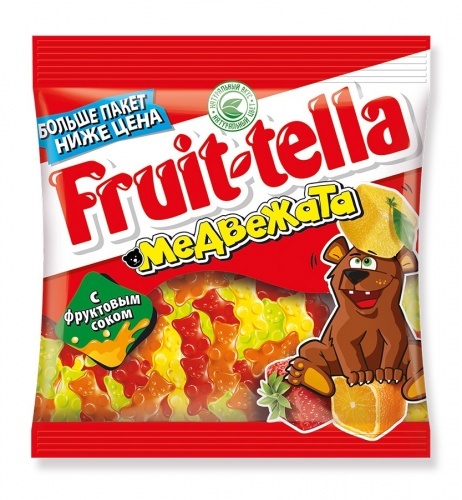 Мармелад Fruittella Медвежата 150г