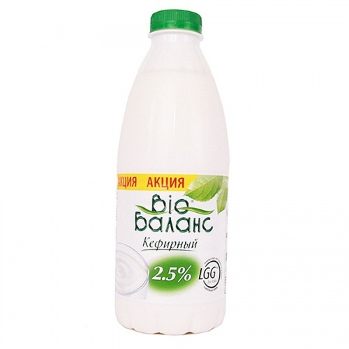 Продукт кефирный Bio Баланс, 2,5% 930 гр