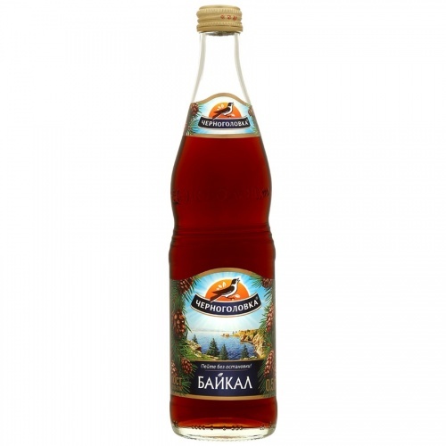 Напиток газированный Черноголовка Байкал безалкогольный сильногазированный 0.5 л