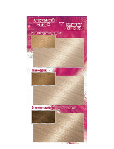 Краска для волос Garnier Color Sensation Серебристый блонд оттенок 101, 110 мл