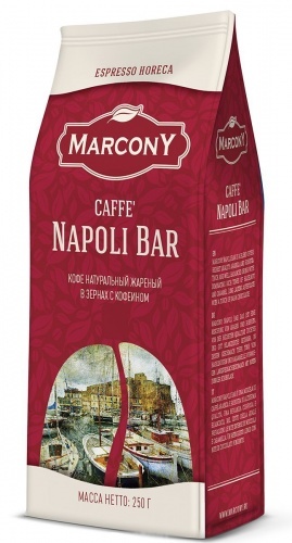 Кофе Marcony Napoli Bar Espresso зерновой 250г