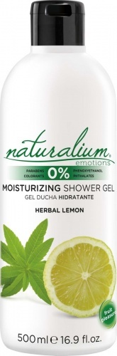 Питательный гель-крем для душа Naturalium Emotions Лимон и Душистые травы, 500 мл