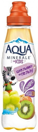 Вода Aqua Minerale Kids с мультифруктовым соком 300мл упаковка 6шт