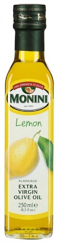 Масло Monini Экстра Вирджин Лимон оливковое нерафинированное, 250мл стекло
