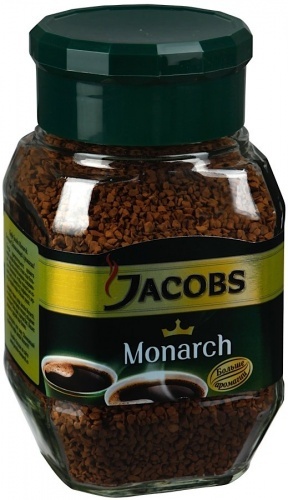 Кофе растворимый Jacobs Monarch 190г