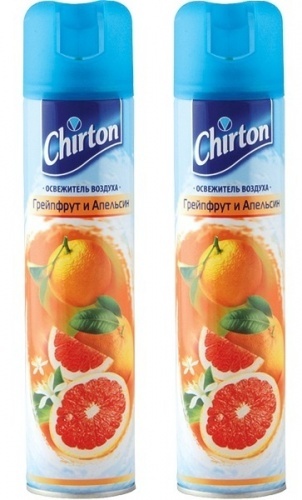 Освежитель воздуха Chirton грейпфрут и апельсин 300мл упаковка 2шт