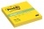 Стикеры Post-it Optima желтые 7,6*7,6см, 100 листов