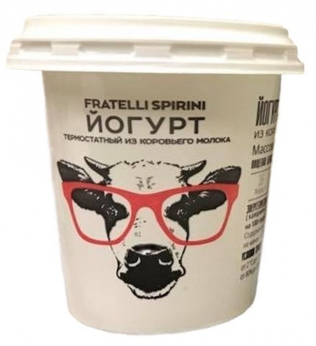Йогурт Fratelli spirini термостатный 27,6%, 150г
