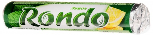 Конфеты-драже Rondo освежающий лимон 30г упаковка 14шт