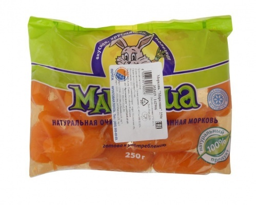 Морковь Маркоша очищенная 250г