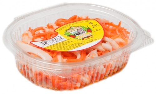 Салат Sалатье морковь с кальмарами по-корейски 180г