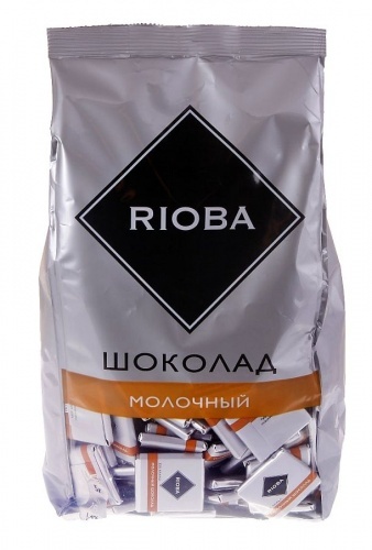 Шоколад Rioba молочный 32%, 800г