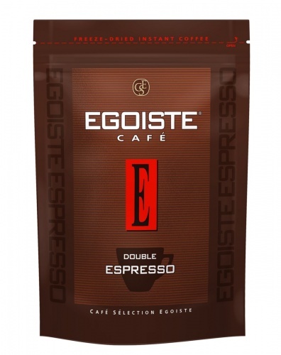 Кофе Egoiste Double Espresso растворимый, 70г