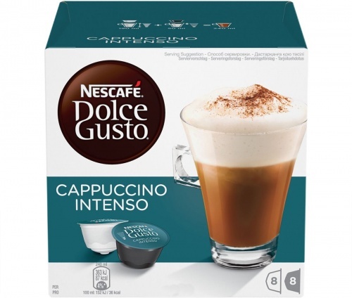 Nescafe Dolce Gusto Капучино Интенсо кофе в капсулах, 16 шт