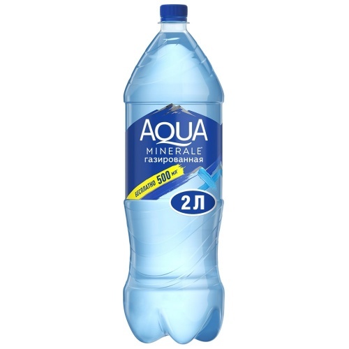 Вода питьевая Aqua Minerale газированная 2л упаковка 6шт