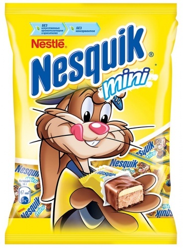 Конфета Nestle Nesquik мини 186г