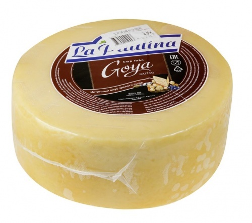 Сыр La Paulina Гойя 40%, 4,4кг