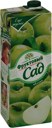 Сок Фруктовый Сад осветленный яблоко 1,45л