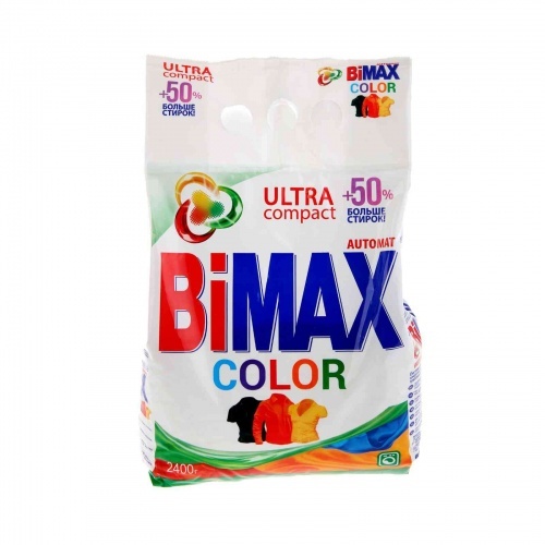 Стиральный порошок BiMax автомат Color Ultra Compact, 2,4 кг