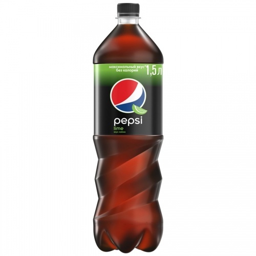 Напиток газированный Pepsi Lime 1,5л упаковка 6шт