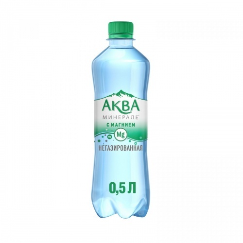 Вода питьевая Aqua Minerale Магний плюс негазированная 0,5л