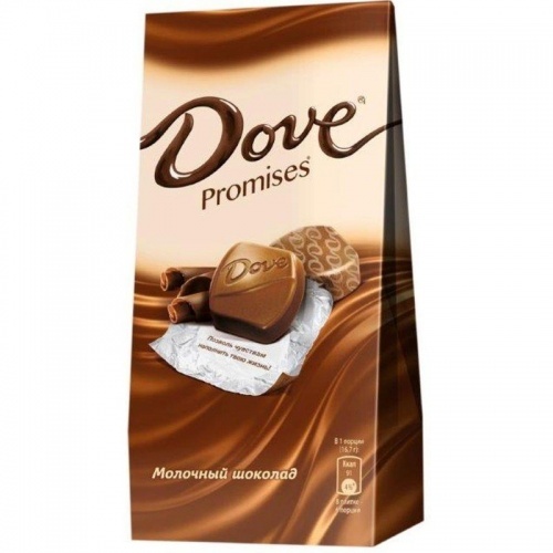 Шоколад Dove Promises молочный, 96г