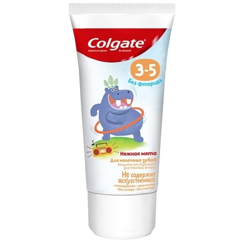 Зубная паста Colgate Kids 3-5 без фтора 60мл