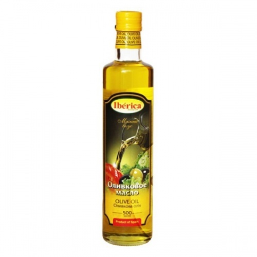 Масло оливковое Iberica 100% смесь рафинированное и н/рафин 500мл