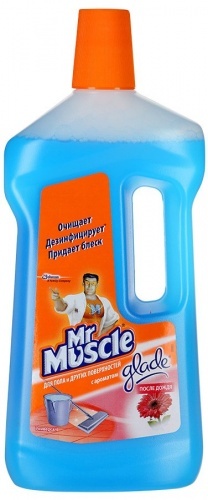 Средство Mr.Muscle универсальное для всех видов полов с ароматом После дождя 750мл
