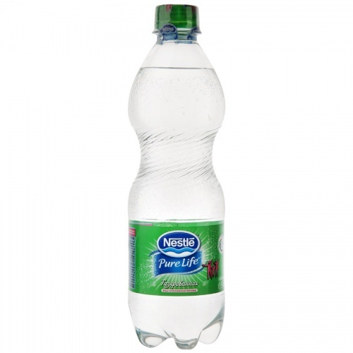 Вода Nestle Pure life газированная 500мл