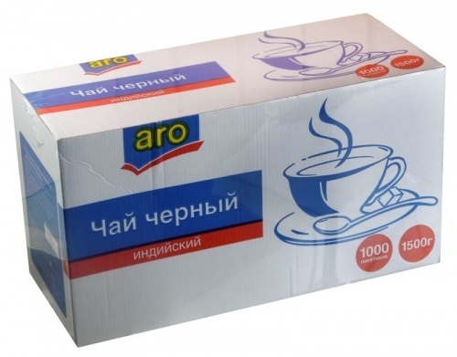 Чай Aro Индийский черный в пакетиках 1000х1,5г