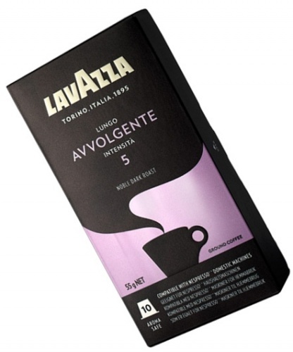 Кофе Lavazza Lungo Avvolgente капсулы для кофемашин 10х5,5г