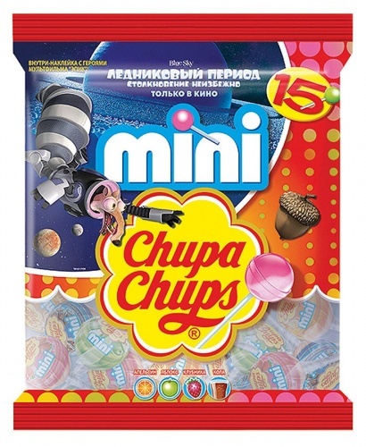 Карамель Chupa Chups mini "Рио 2" ассорти вкусов 6г