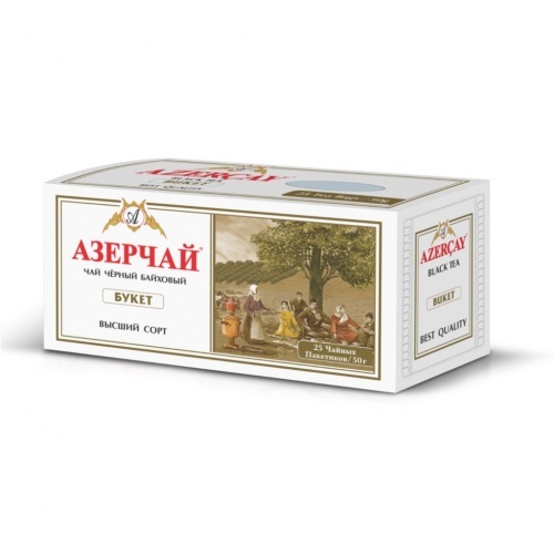 Чай черный Азерчай Букет 25 пакетиков
