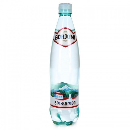 Вода минеральная Borjomi лечебно столовая газированная 0,75л