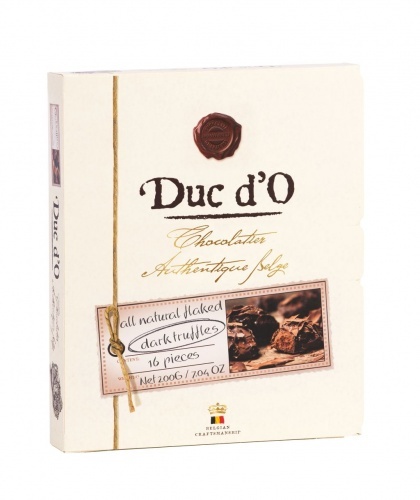 Конфеты Duc d'O трюфель темный шоколад 200г