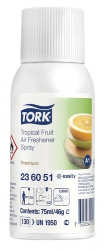 Аэрозольный освежитель воздуха Tork тропический аромат 12 шт.