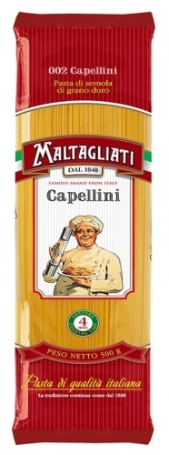 Макаронные изделия Maltagliati capellini №002, 500г