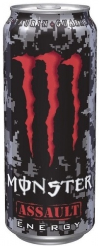 Напиток Black Monster Assault газированный 500мл