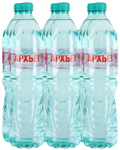 Минеральная вода Архыз негазированная 1,5л в упаковке 6 шт