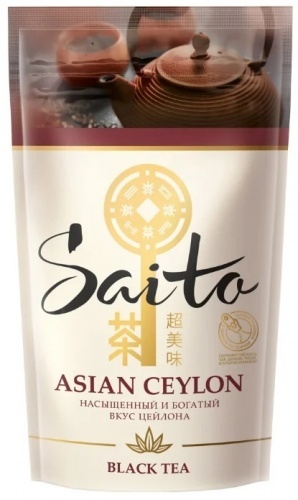 Чай Saito Asian ceylon черный 80г