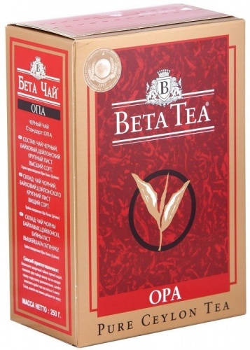 Чай Beta Opa черный 250г